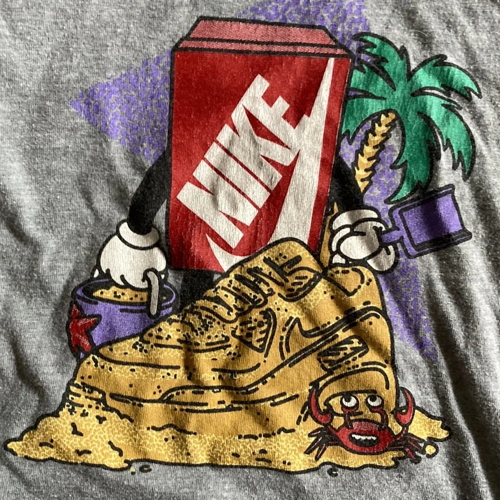 Toddler Boys Shoebox Sand Castle Logo‎ Graphic T-shirt 2t